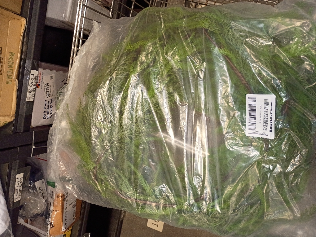 NSBELL 6 Ft Artificial Norfolk Pine Garlands, Real Touch Winter Pine Garland, Green Artificial Greenery Garland for Table, Mantle, Wall, Indoor, Outdoor Christmas Decorations