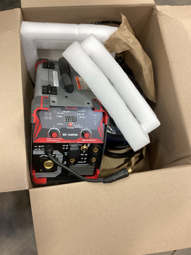 AWT MIG Welding Machine,160A 5 in 1 Plasma Cutter Welder Combo HF TIG/Gas MIG/Flux MIG/Stick Welding,110/220V Dual Voltage, Multi-Process Welder MIG88-160M