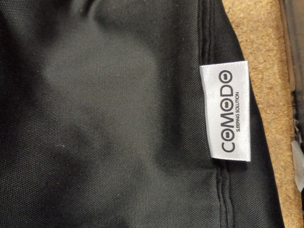 Comodo Body Pillow Cover with Zipper (Made in Japan / 63 x 20 inch (160 x 50cm) / Black) Dakimakura Pillow (Anime/Maternity) 100% Cotton CMC9000R - Washable