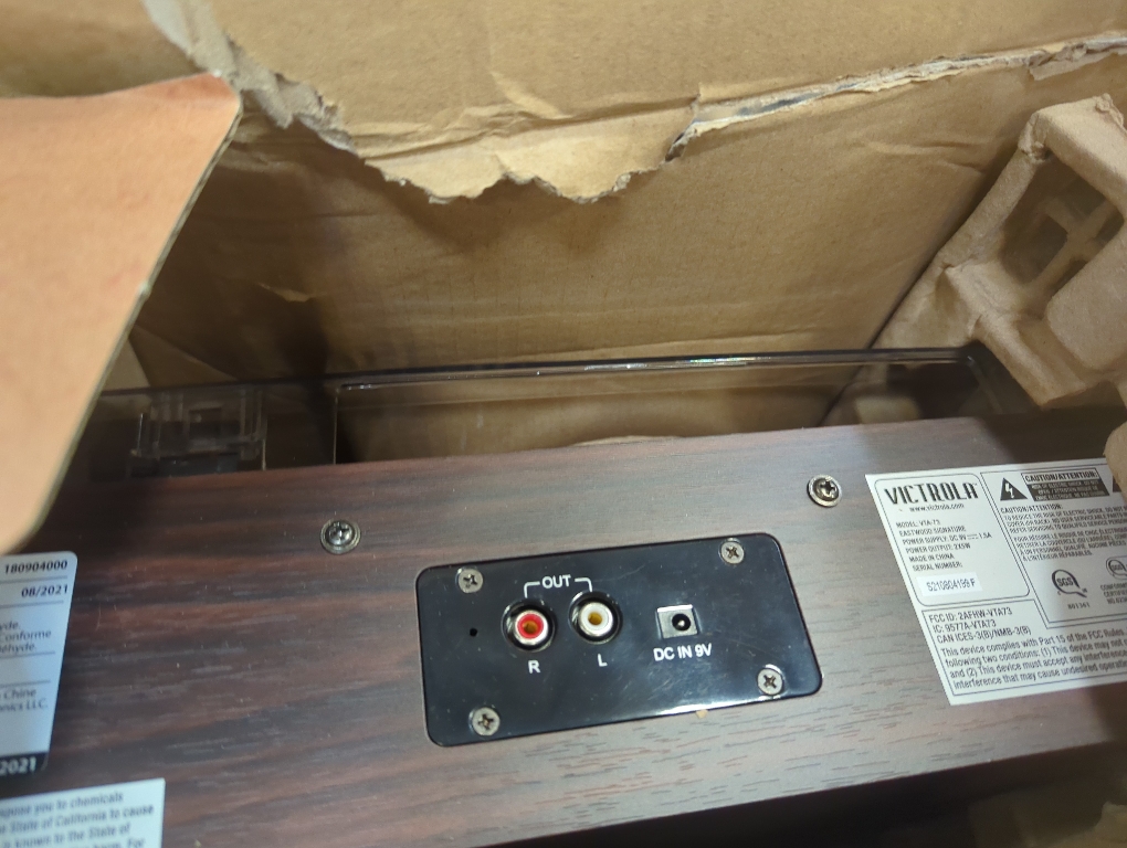 Victrola Eastwood Signature Bluetooth Record Player (Espresso)