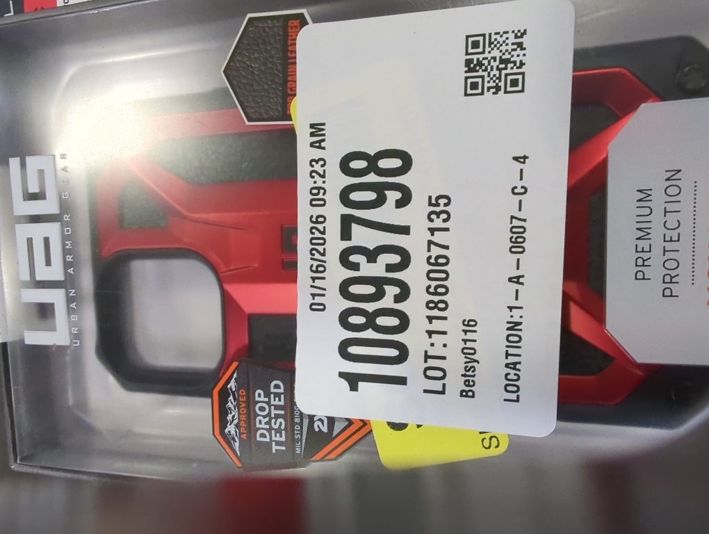 UAG - Monarch Series Hard Shell Case for iPhone 12 Mini - Crimson