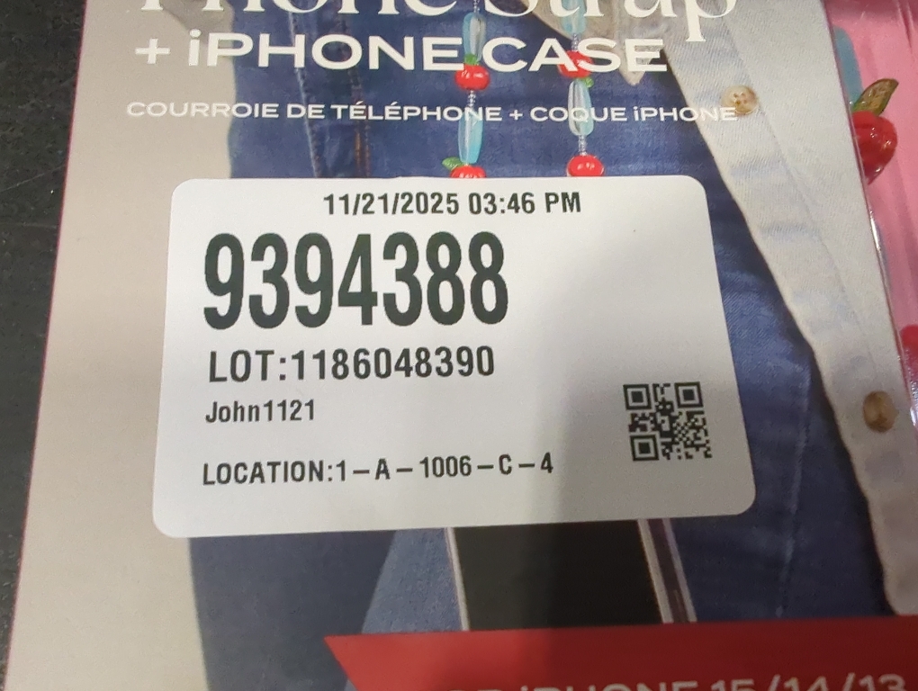 Phone Charms Strap-Blue apple