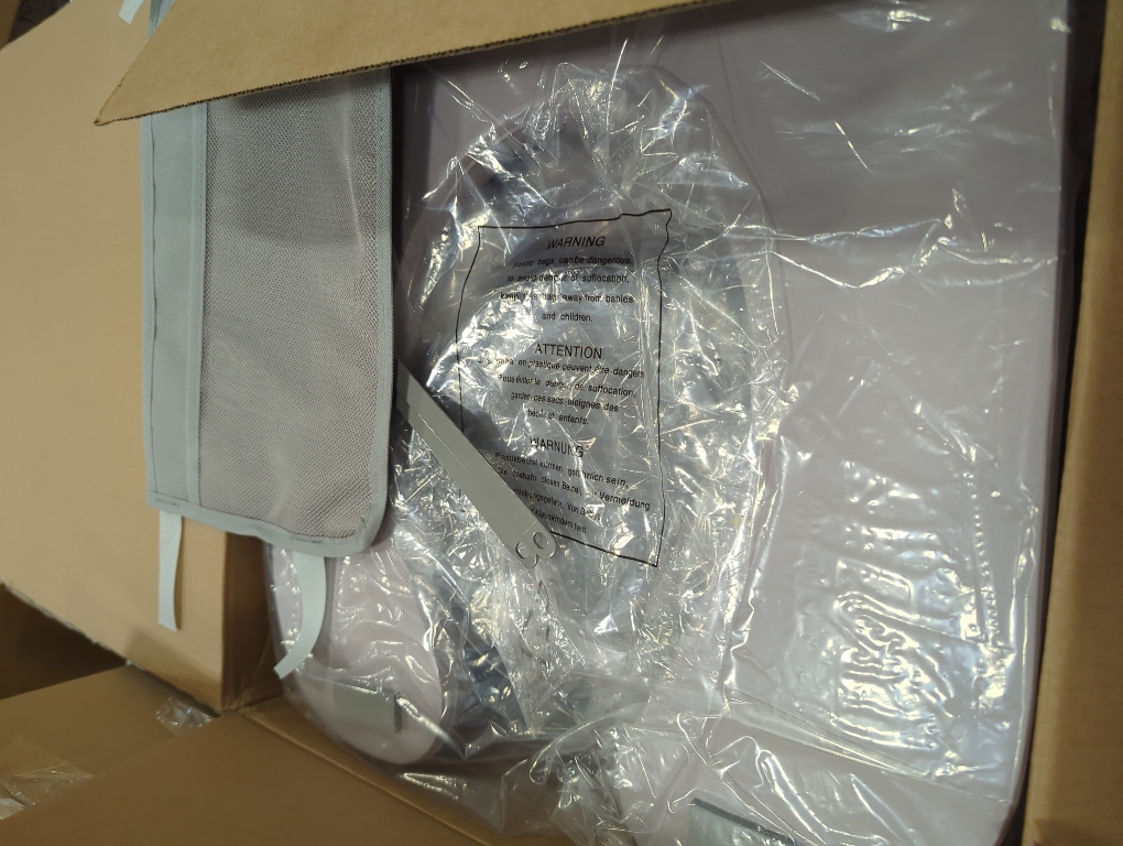 HOMLAND Bedside Commode with Padded Seat and Backrest, Aluminum Commode Toilet with Bucket, Easy Cleaning Portable Toilet for Adults and Seniors, 350 lb Capacity Enhanced Crossbar