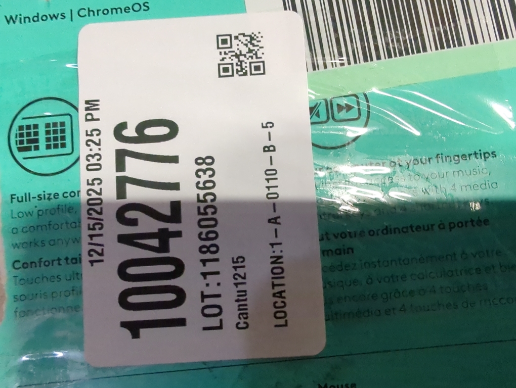 Logitech MK270 Wireless Keyboard and Mouse Combo for Windows, 2.4 GHz, 8 Multimedia Keys, PC, Laptop, Wireless Keyboard Compact Mouse Combo - Rose