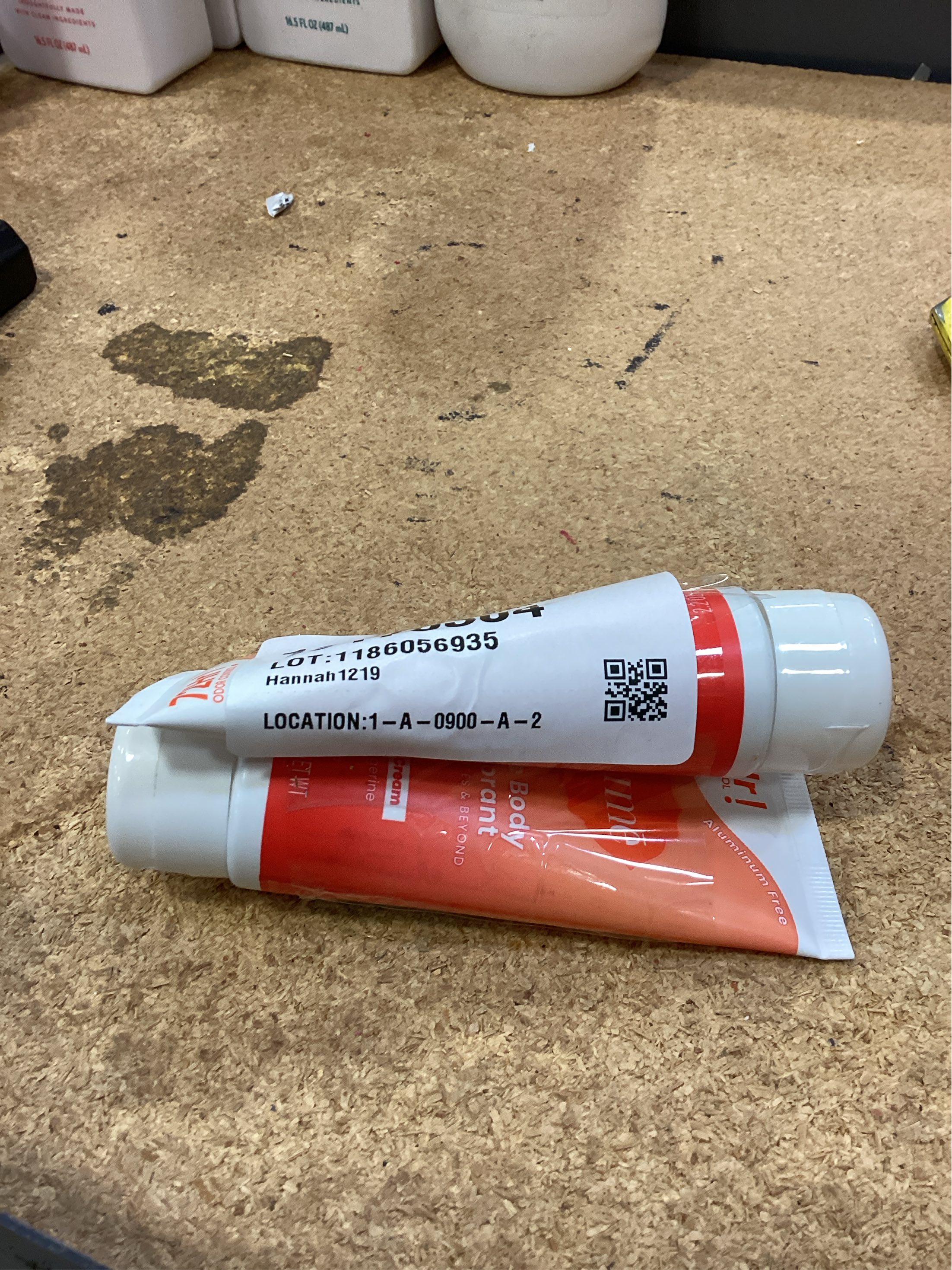 Lume Whole Body Women's Invisible Cream Tube Deodorant Clean Tangerine Scent - pack of 2