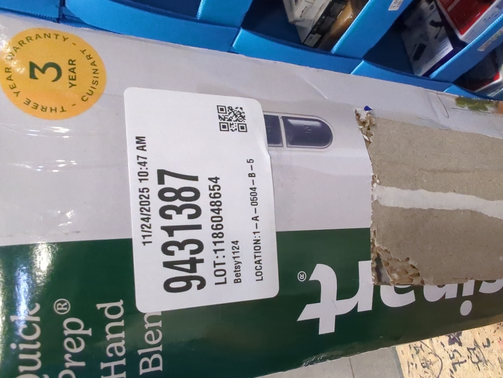 Cuisinart Quick-Prep Single-Speed Hand Blender - White - CHB-60TG