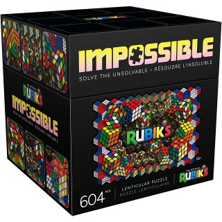 Impossible - Rubiks - 3D Lenticular Jigsaw