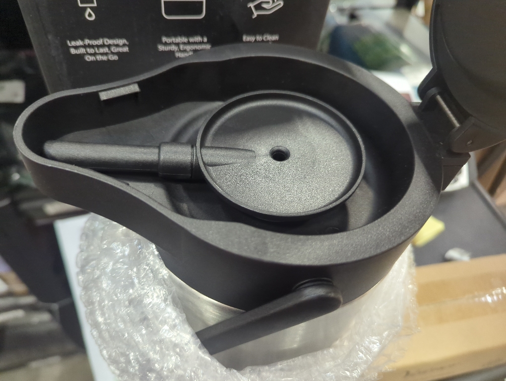 Size 3L Cresimo Coffee Carafe with Pump - 102oz / 3L Airpot 12 Hours Large Hot Water Carafe, Cocoa Dispenser for Parties - Tea Flask, Insulated Stainless Steel Airpots for Hot Beverage Dispenser -Coffee Pump