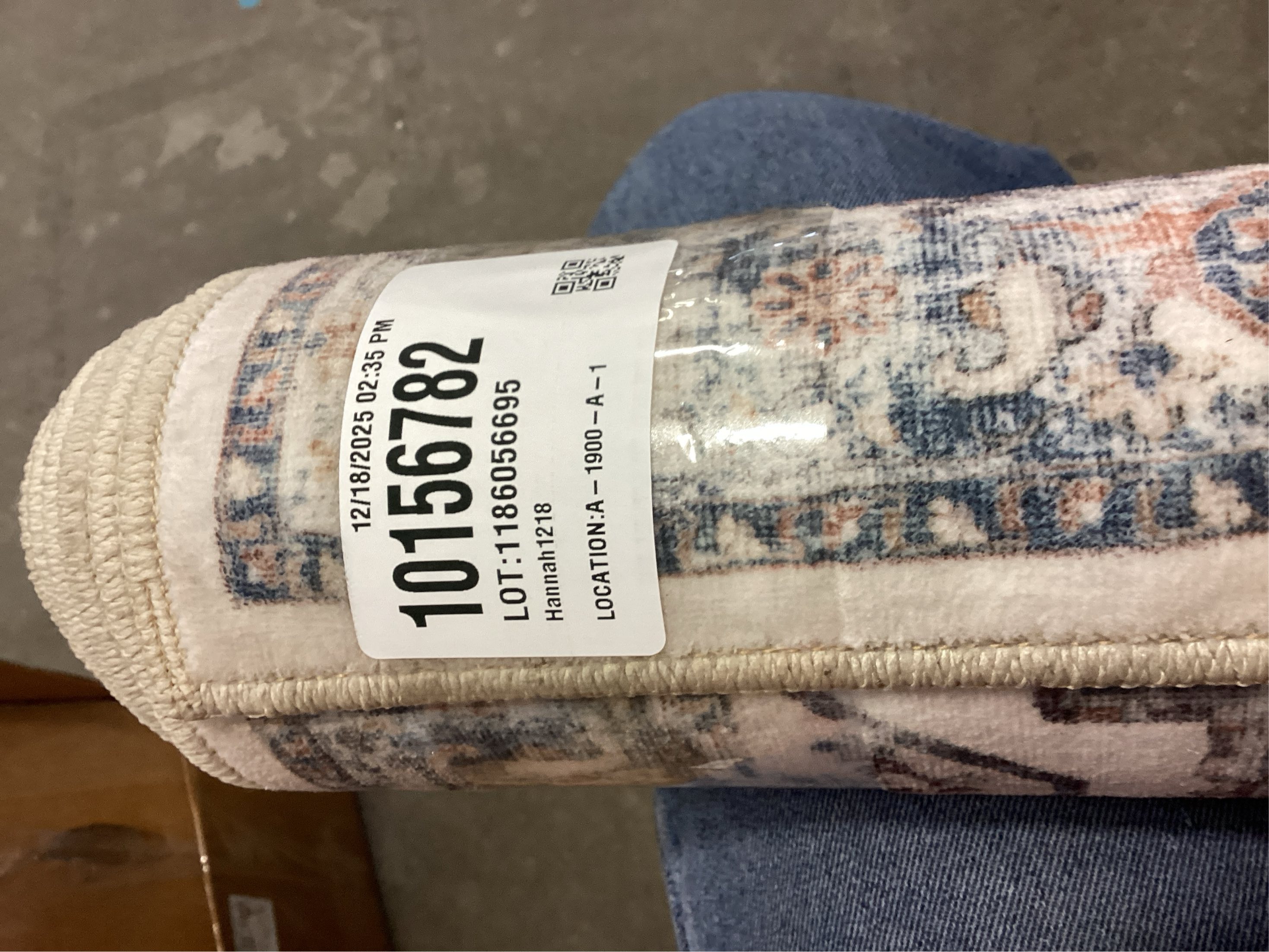 Washable Hallway Area Rug small