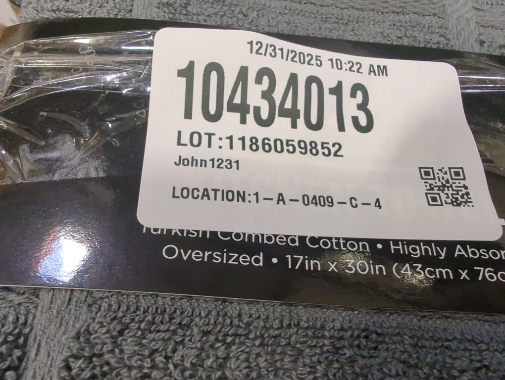 Size 17x30 Color Grey kitchen towel