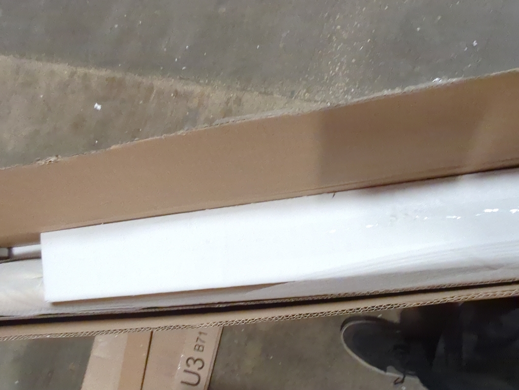 Signature Design by Ashley Bolanburg Casual French Country Upholstered Dining Room Bench with Nailhead Trim, Heavy Woven Fabric, Wood, Antique White & Tan