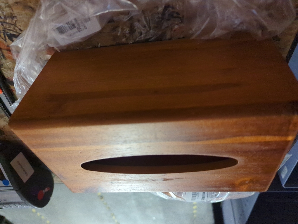 Organizer Tissue Holder Wooden Tissue Box Chinese Solid Wood Tissue Box, Coffee Table Tissue Box, Napkin Storage Box Tissue Box Desktop Tissue Paper Holder(Medium)