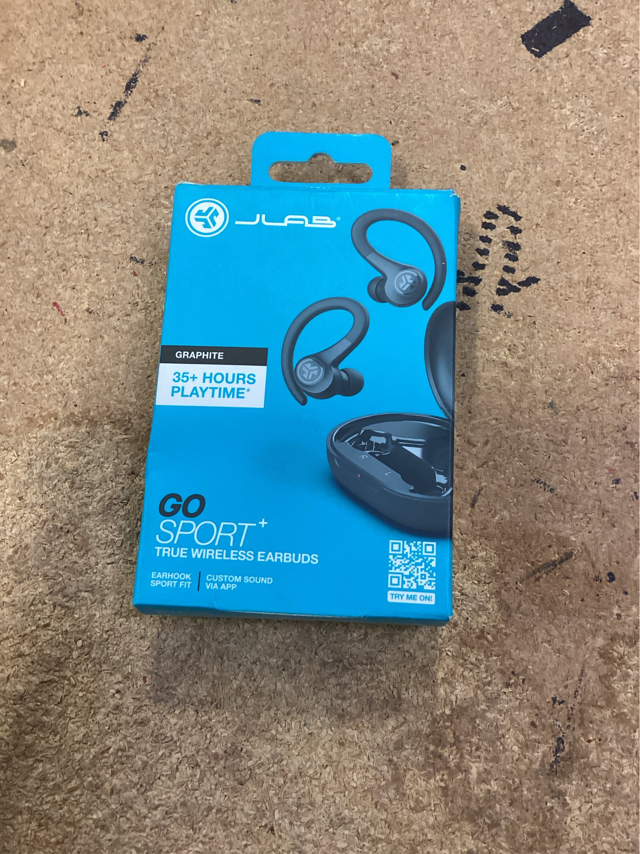 JLab Go Air Sport True Wireless Earbuds - Graphite