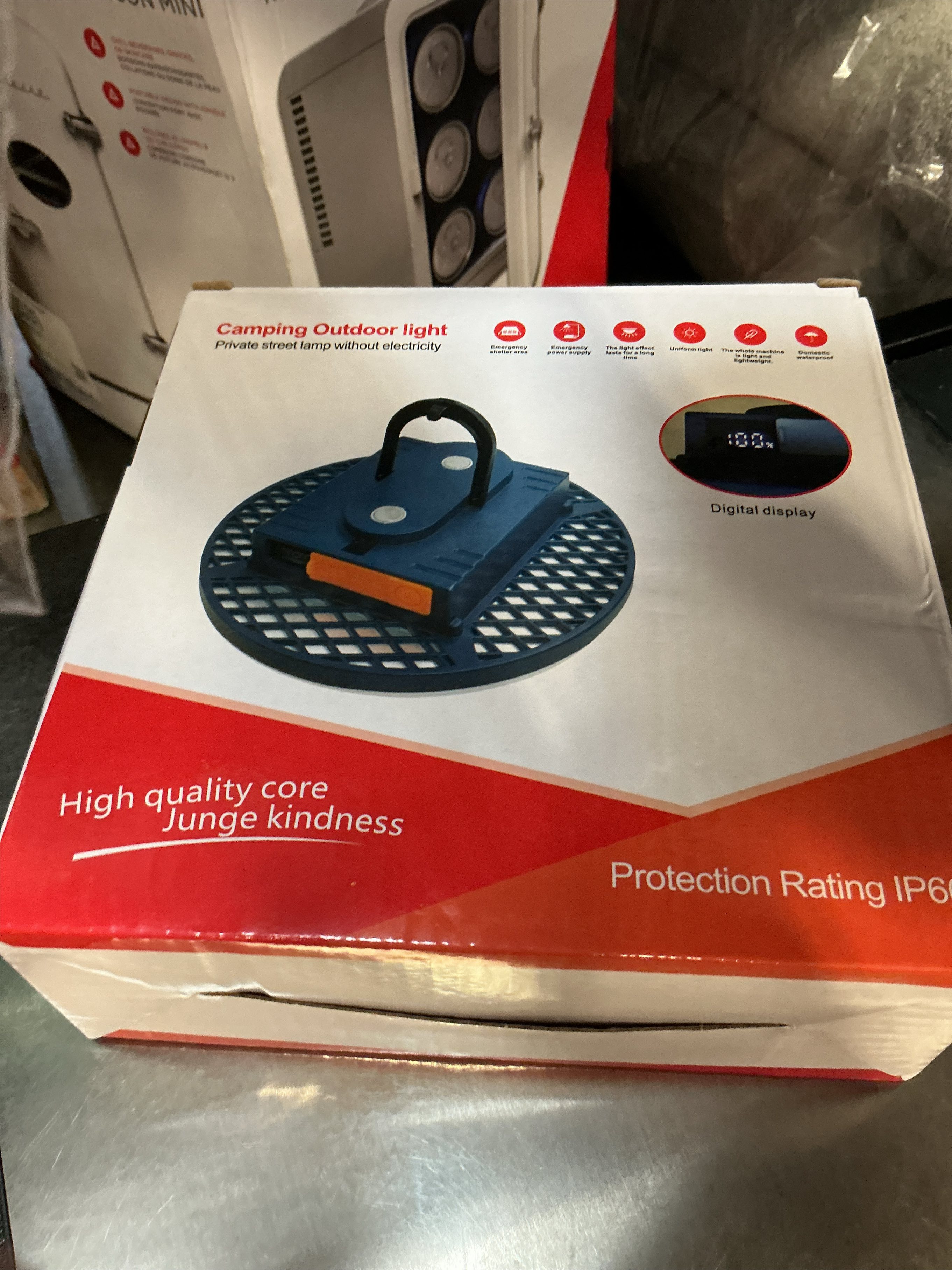 Camping Lights 2Pack, Portable Camping Lantern Rechargeable, Lanterns for Power Outages, Tent Lights with Magnet, Cordless Work Light, Waterproof Emergency Light for Outdoor, Hurricane, Survival Kits