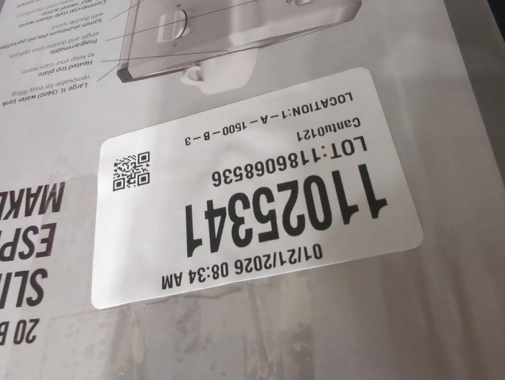 Bella PRO - Slim Espresso Machine with 20 Bars of Pressure - Stainless Steel