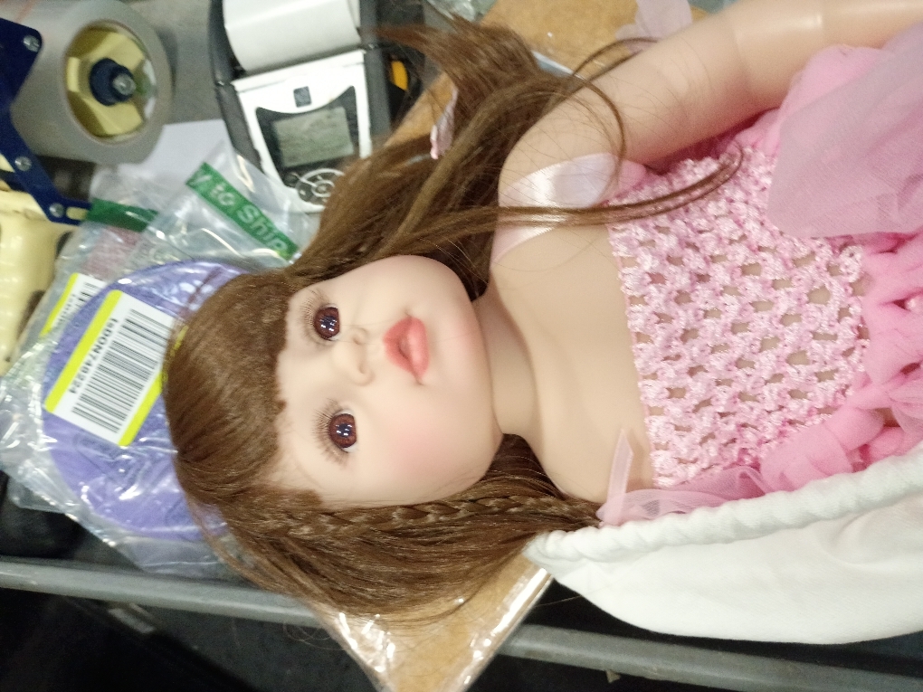 Reborn Baby Dolls - 22 Inch Cute Realistic Baby Doll Body with Hair Silicone Full Vinyl Body Newborn Doll Real Life Like Muñecas Reales para Niñas Toddler Clothes Gift Set for Kid Age3  (Pink Girl)