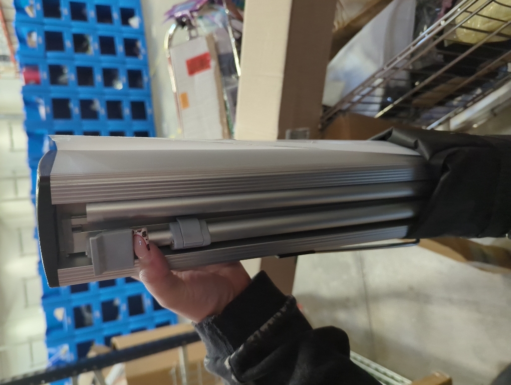 Retractable Banner Stand, Advertising Display, Poster Board 81x33 (No Graphics Banner)