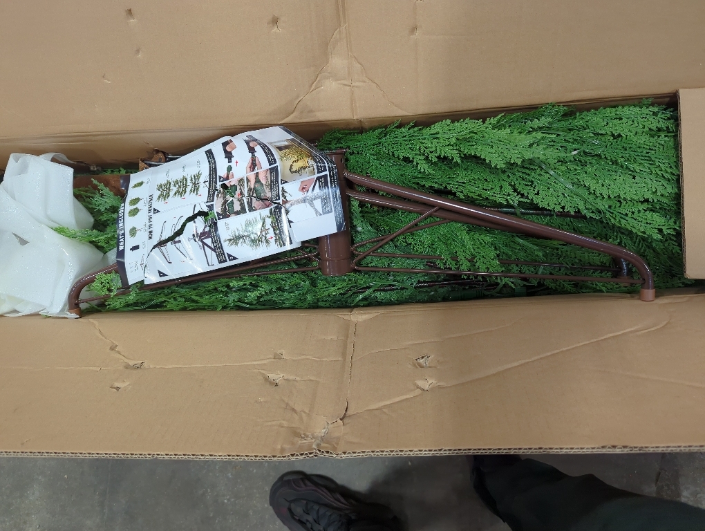 National Tree Company 7.5 ft Unlit Fraser Grande Artificial Christmas Tree, 3,719 Tips, Includes Stand, Green