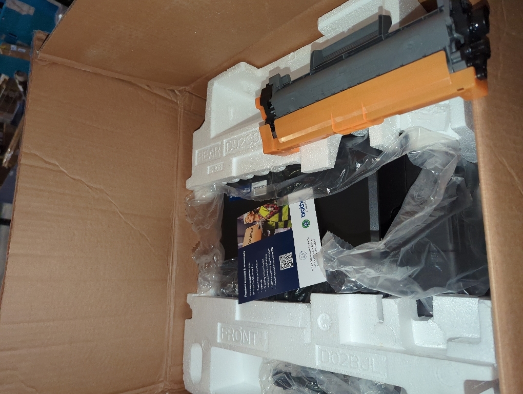 Brother DCP-L2640DW Wireless Compact Monochrome Multi-Function Laser Printer with Copy and Scan, Duplex, Mobile, Black & White | Includes Refresh Subscription Trial(1), Works with Alexa