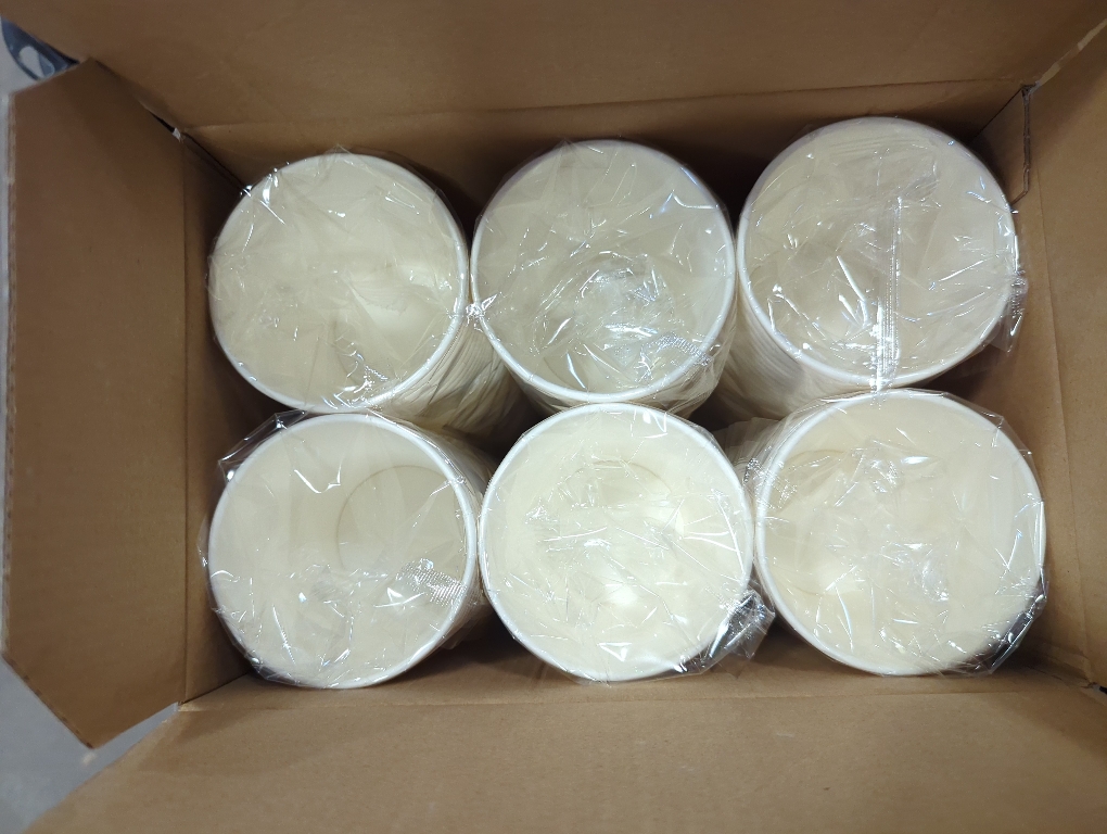 LITOPAK 270 Pack 10 oz Disposable Paper Coffee Cup, Drinking Cups for Water, White Paper Hot Coffee Cups, Suitable for Party, Picnic, Travel, and Events