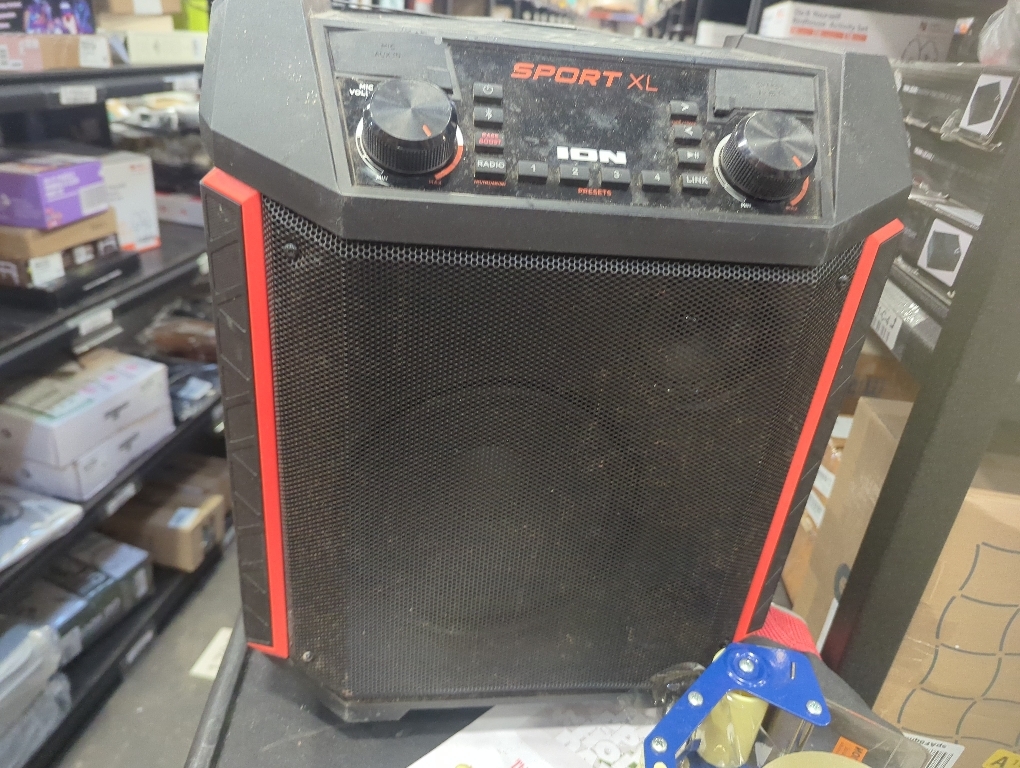 ION Audio Sport Go Tailgate Portable PA Speaker - Black