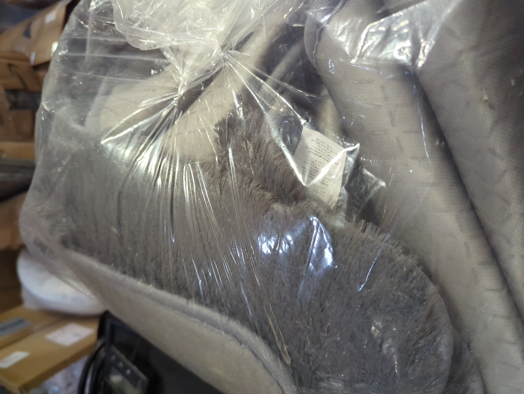 Ophanie Round Rug Medium Grey Circle Area Rugs, Fluffy Fuzzy Bedroom Carpet  Plush Shag Indoor Floor Gray Living Room Christmas Circular Aesthetic Decor for Kids Teen Boys Baby,Nursery, Classroom