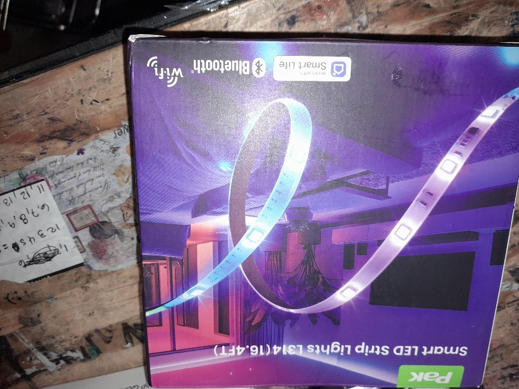 Govee RGBWWIC Strip Light 2 Pro with Matter, 16.4ft Smart LED Strip Lights Work with Alexa and Google Assistant, DIY Color Changing Light Strip, LED Lights for Bedroom, Cabinet, Party, Home Decor