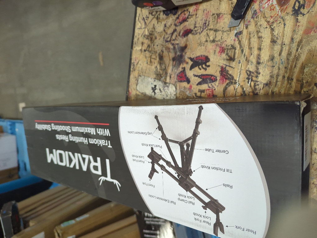 Hunting Rests, Shooting Tripod with Dual Frame, Flexible Orientation, Adjustable Height, Shooting Tripod Max Provide Maximum Shooting Stability for Outdoors, Ground Blinds and Hunting