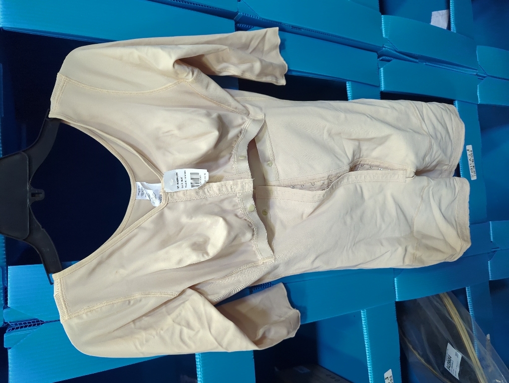 One size fits all Snatched Body Fajas Colombianas | Faja Shapewear for Women with Sleeves | Stage 1 Faja Post Surgery BBL & Lipo 360