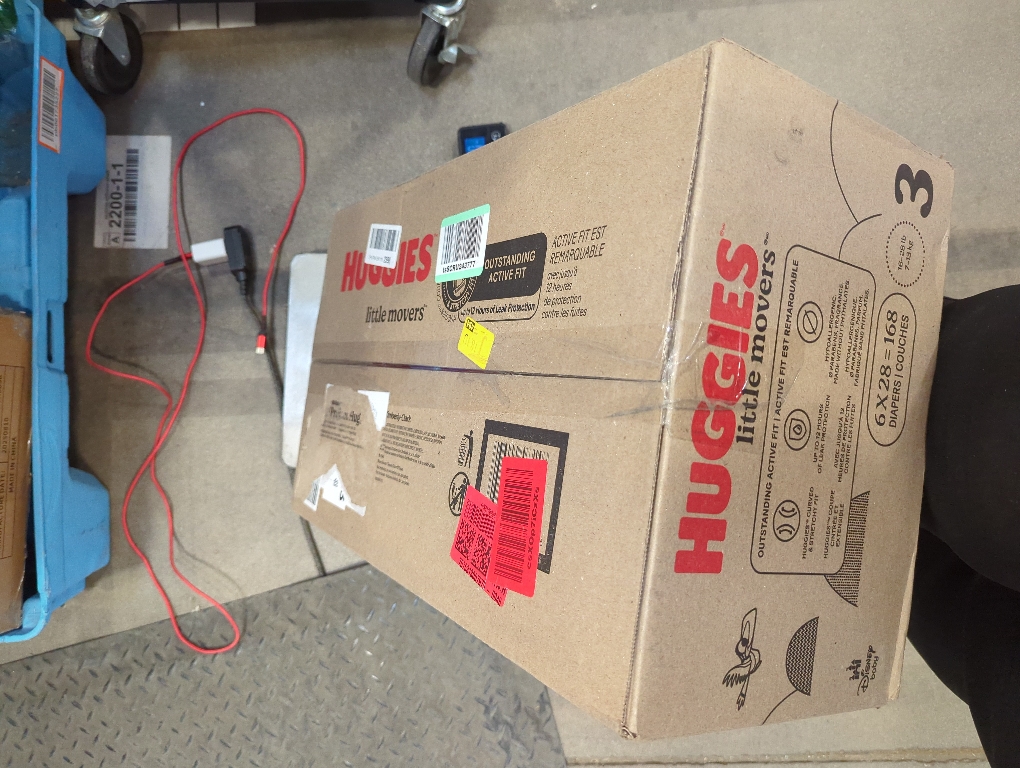 Huggies Little Movers Baby Diapers, Size 3 (16-28 lbs), 168 Ct (Select for More)