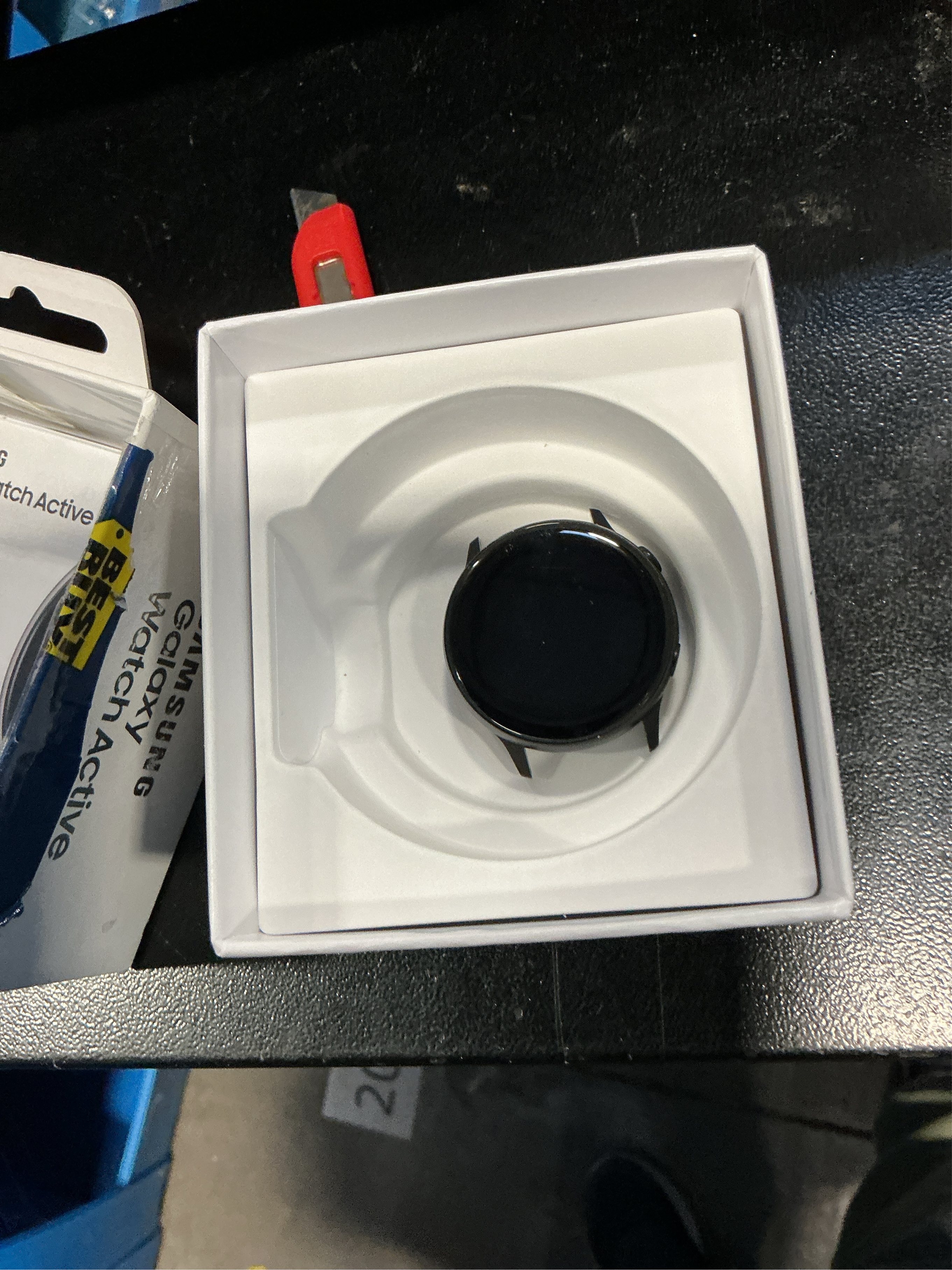 Samsung Galaxy Active Mens Black Smart Watch-Sm-R500nzkaxar