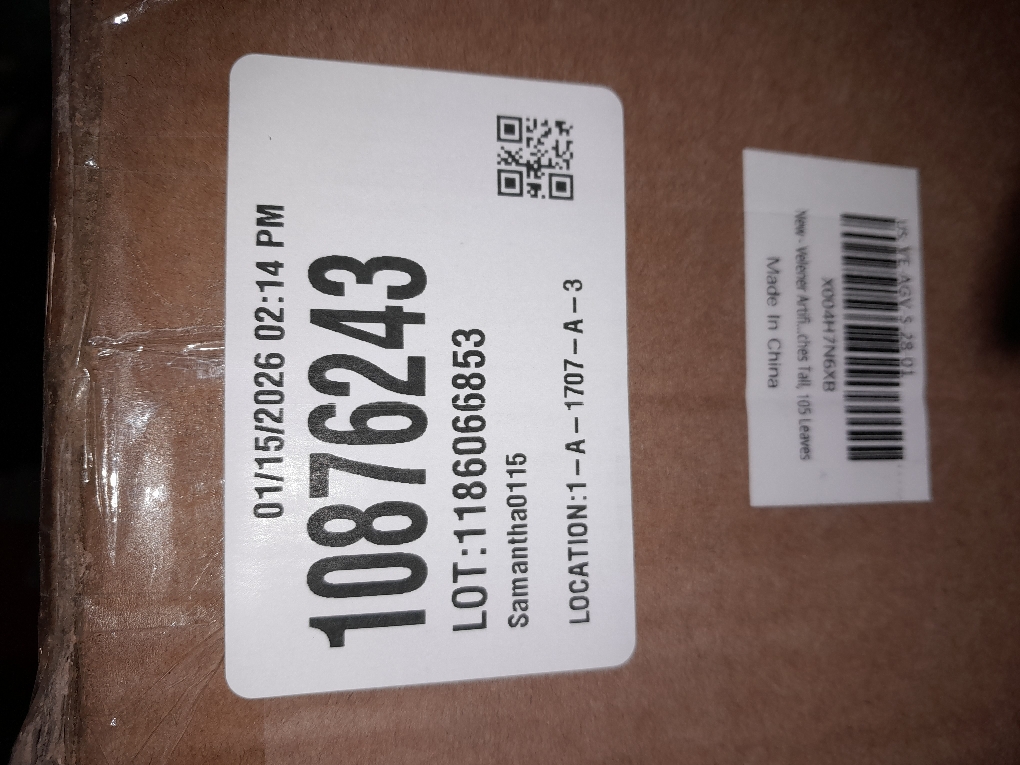 Velener Artificial Agave Plant in Black Pot with Real Stone Pebbles, Large Fake Agave Plant for Indoor and Outdoor-22 inches Tall, 105 Leaves