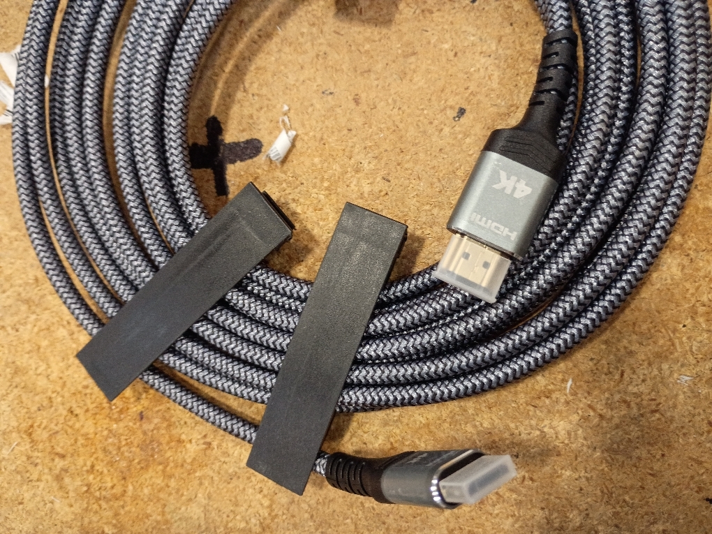 HDMI Cable 6.6 ft, Highwings 4K HDMI 2.0 Cord with High-Speed No Flickering, Nylon Braided & Gold-Plated Connectors, HDR, Ethernet, ARC, 3D, HDCP 2.2, Compatible with 4K TVs, Monitor, Streaming Device