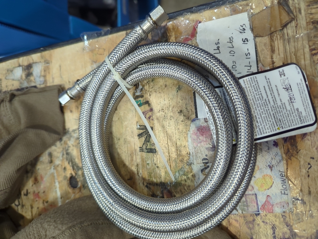 Smart Choice 6-Foot Stainless Steel Dishwasher Installation Kit