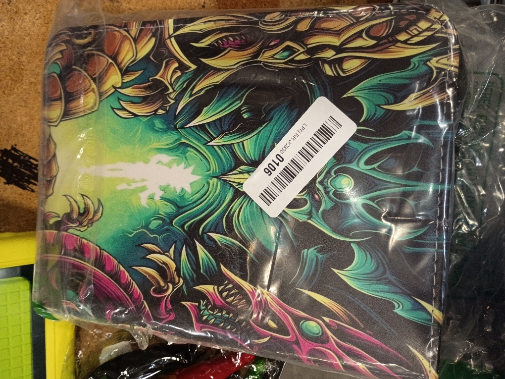 4 Pocket Trading Card Binder for Cards with 50 Sleeves up to 400 Cards,Waterproof Card Storage Book with Removable Sleeves for Booster Box and TCG Cards