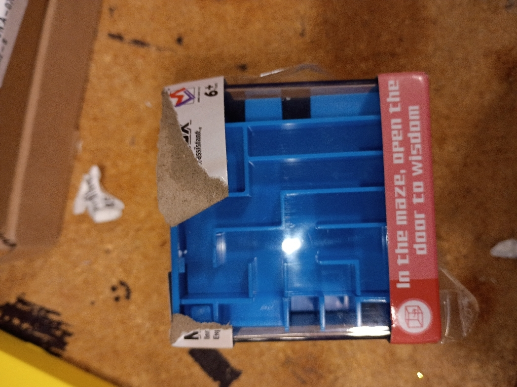 Money Maze Puzzle Boxes Blue, Money Gift Boxes for Cash Pop Up, Money Puzzle Box for Cash Gift Kids Adults