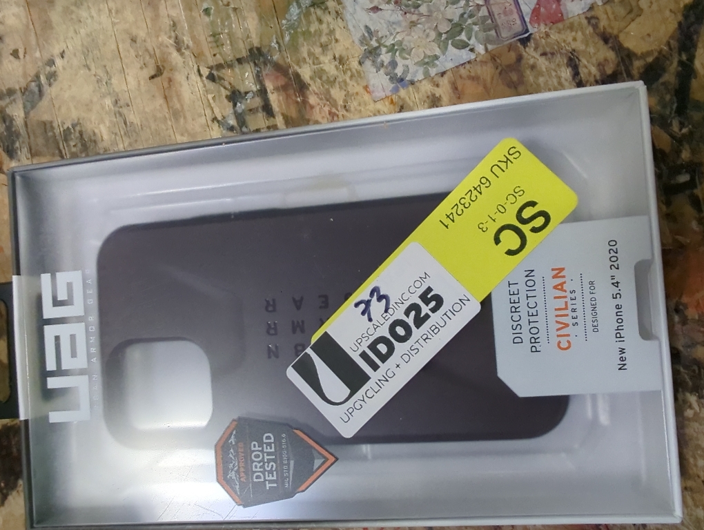 UAG - Civilian Hard Shell Case for Apple iPhone 12 Mini - Eggplant