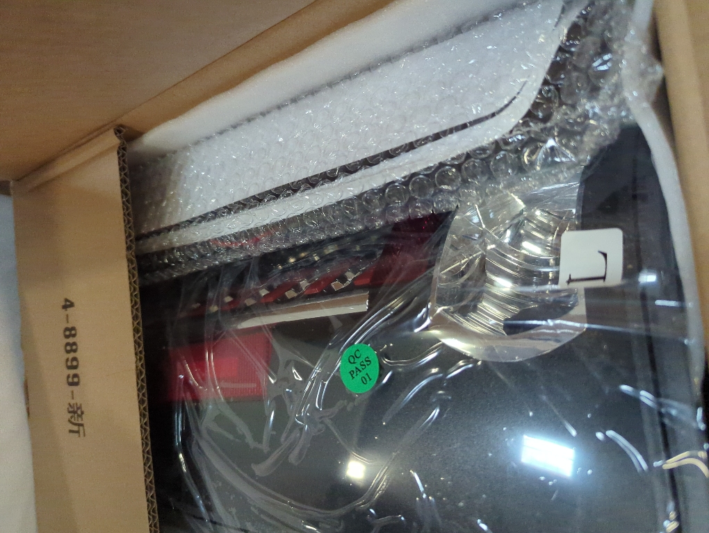 LED Tail Light   3rd Third Brake Light Fit for Dodge Ram 1500 2002-2006, for Dodge Ram 2500 3500 2003-2006, Taillight Assembly and High Mount Stop Light, 3 Pcs, Chrome Housing Clear Lens