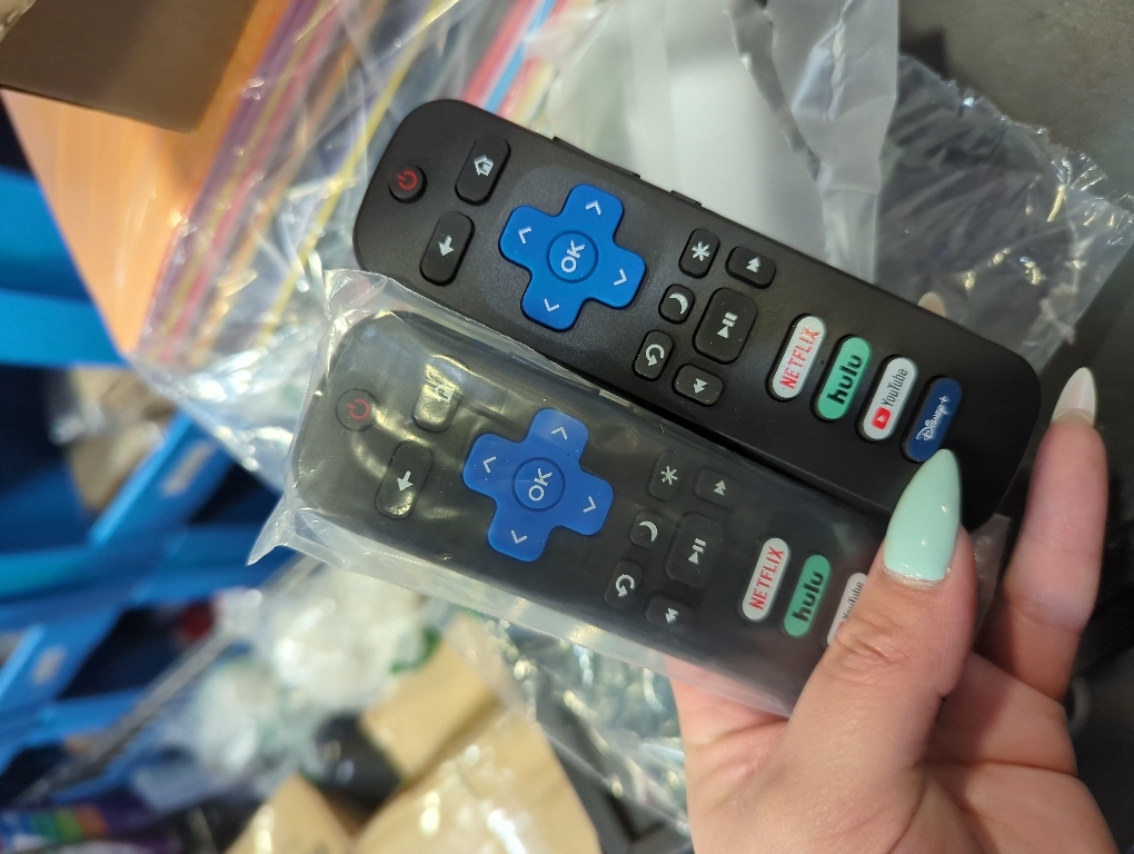 (Pack of 2) Replacement Remote Control Only for Roku TV, Compatible for TCL Roku/Hisense Roku/Onn Roku/Sharp Roku/Element Roku/Westinghouse Roku/Philips Roku Smart TVs (Not for Roku Stick and Box)