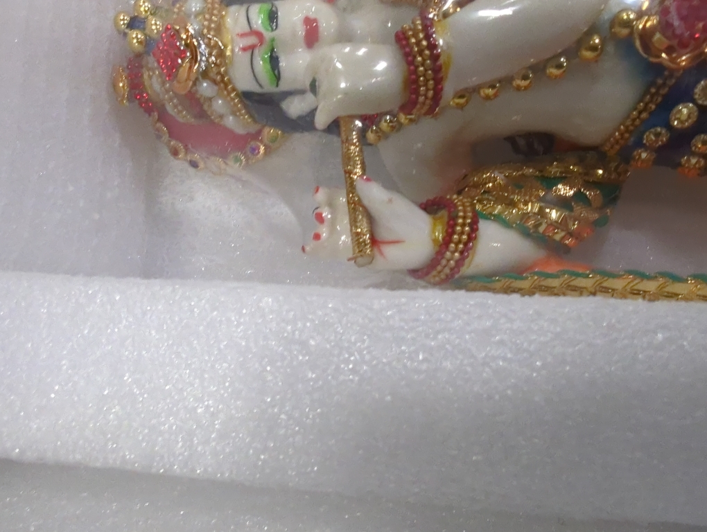 Esplanade Lord Krishna Kishan Gopal God Murti Idol Statue Sculpture Resin - multicolor