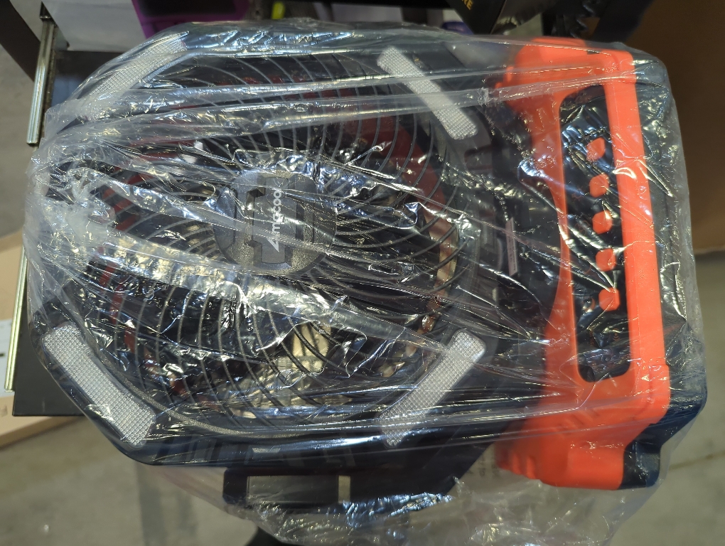 40000mAh Rechargeable Camping Fan, Battery Operated Fan with Light & Remote, 12 Portable Outdoor Fan, Auto Oscillating Battery Powered Floor Fan for Tent RV Car Travel Jobsite Hurricane Power Outages