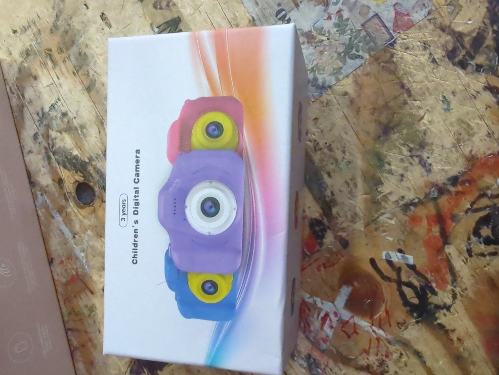 Seckton Upgrade Kids Selfie Camera, Christmas Birthday Gifts for Girls Age 3-9, HD Digital Video Cameras for Toddler, Portable Toy for 3 4 5 6 7 8 Year Old Girl with 32GB SD Card-Purple White