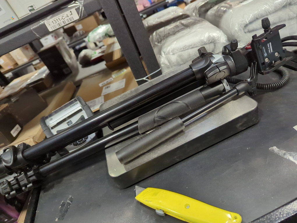 Manfrotto - 290 Tripod with Fluid Video Head - Black