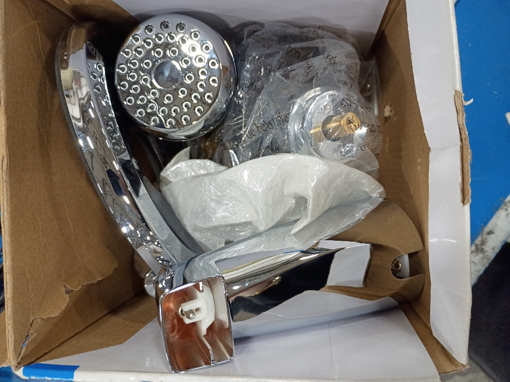 Project Source Chrome 1-Handle Bathtub and Shower Faucet with Valve