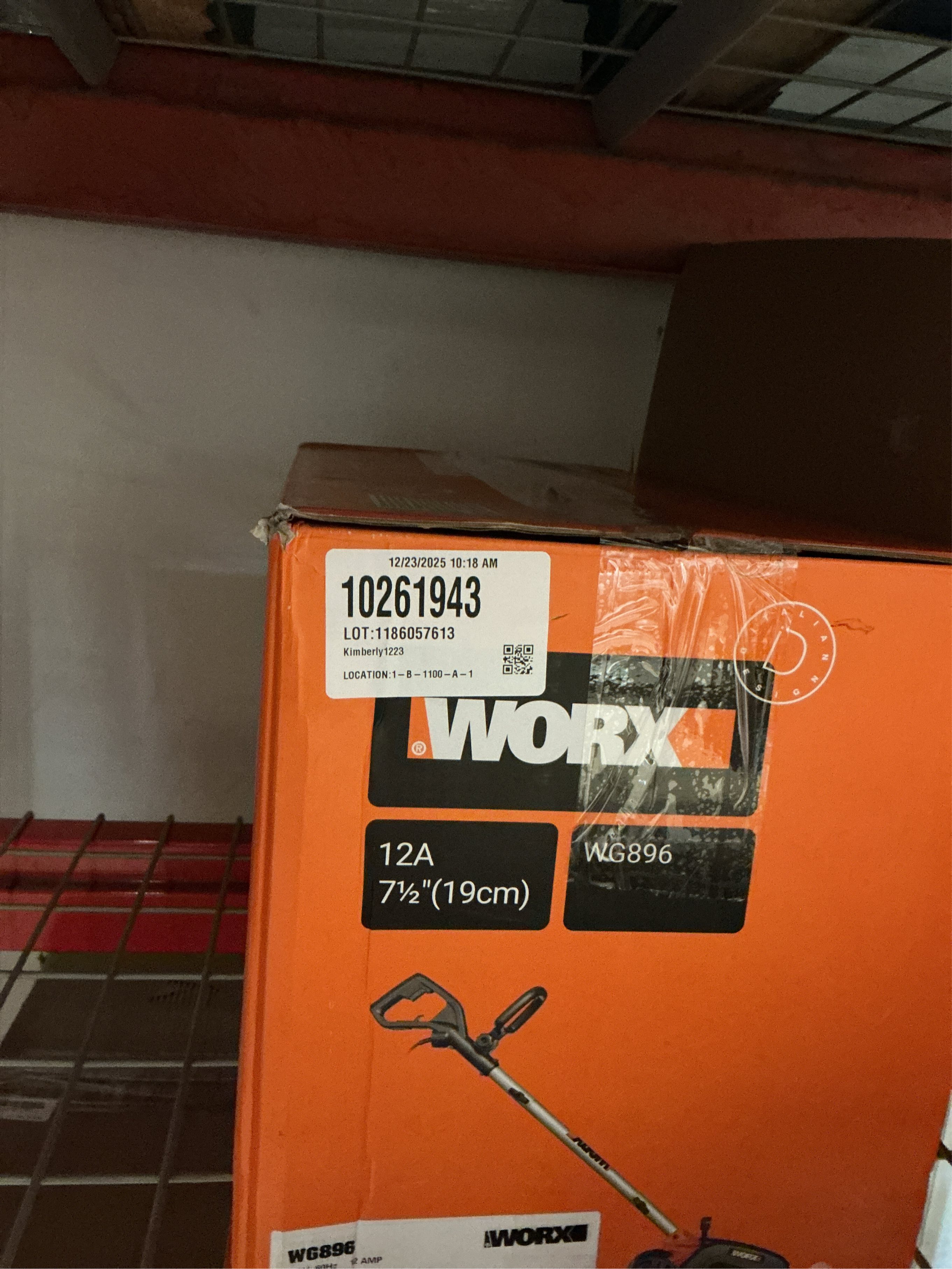 Worx WG896 7.5 - 12 Amp Lawn Edger / Trencher, 3-Position Blade Depth