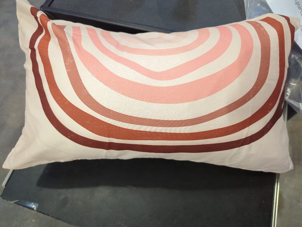 Small Pillow With Rainbow