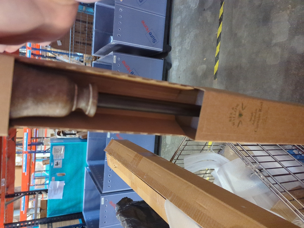 Bee & Willow Selah 48 to 84-Inch Adjustable Curtain Rod Set in Oak