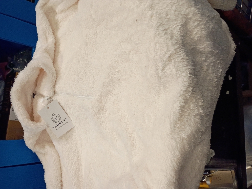 Fleece Pullover Women Winter Warm Comfort Sherpa Half Zip Pullover Fuzzy Quarter Zip Oversized Sweatshirt Thermal Top XL