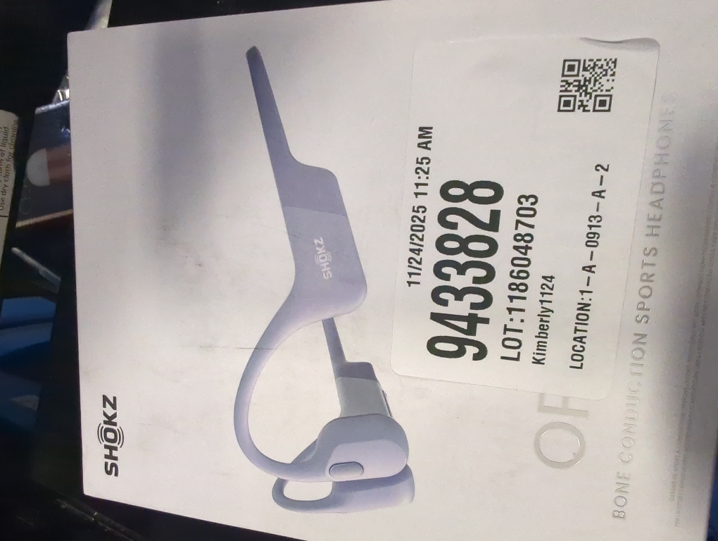 Shokz OpenRun Bluetooth Wireless Headphones - Lavender