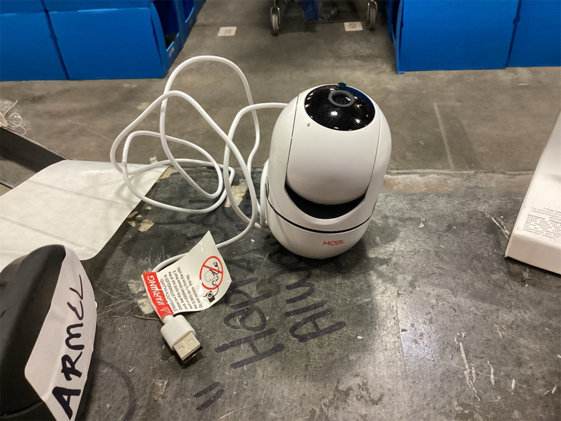 MOBI MobiCam HDX Wi-Fi Pan & Tilt Smart Pet Monitoring Camera, Pet Video Monitor, Night Vision IP Camera, Motion Detection, Full HD, Two-Way Audio, Remote View & Recording with Free Smart App